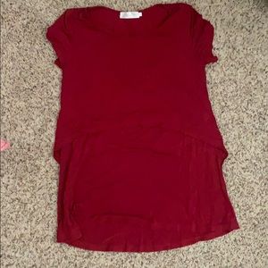 Red Breastfeeding T-shirt